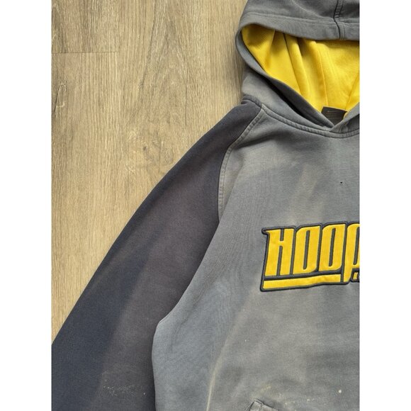 Vintage Y2K Nike Swoosh Hoops Basketball Hoodie Youth XL Faded Hype Streetwear - Picture 5 of 16